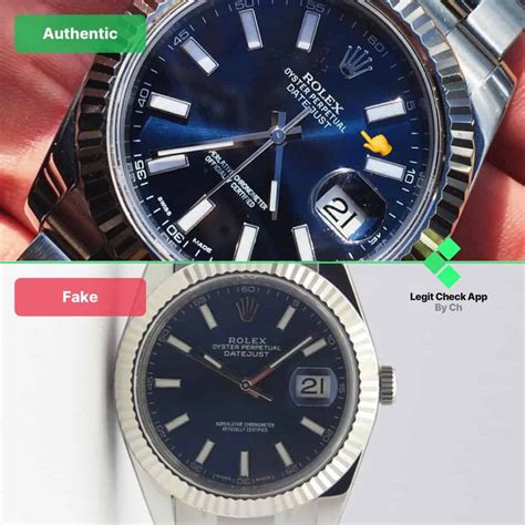 fake check watch dial|how to tell if watches are fake.